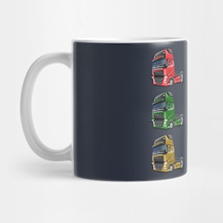 Cartoon truck Mug